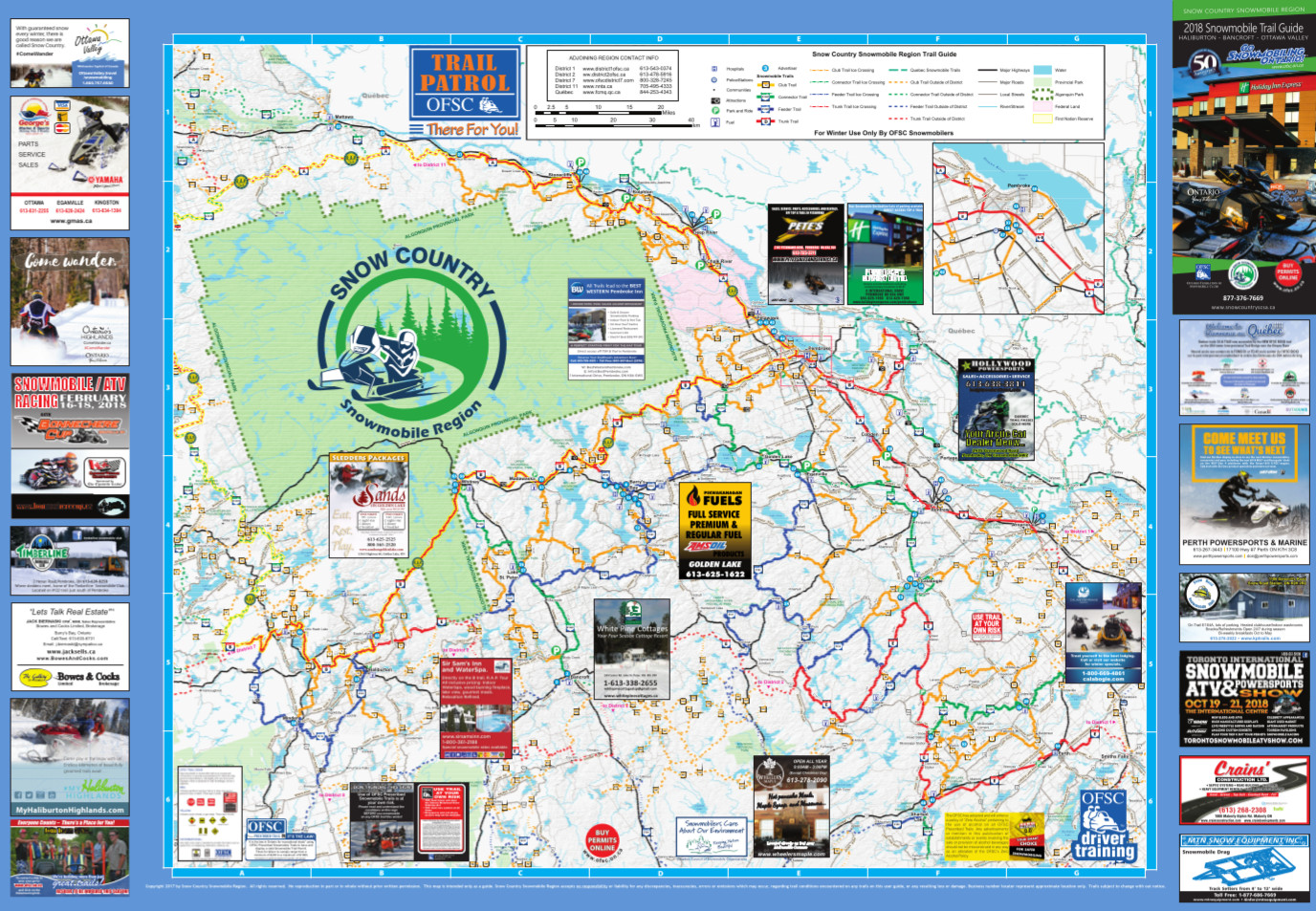 Trail Guides Snow Country Snowmobile Region 7716